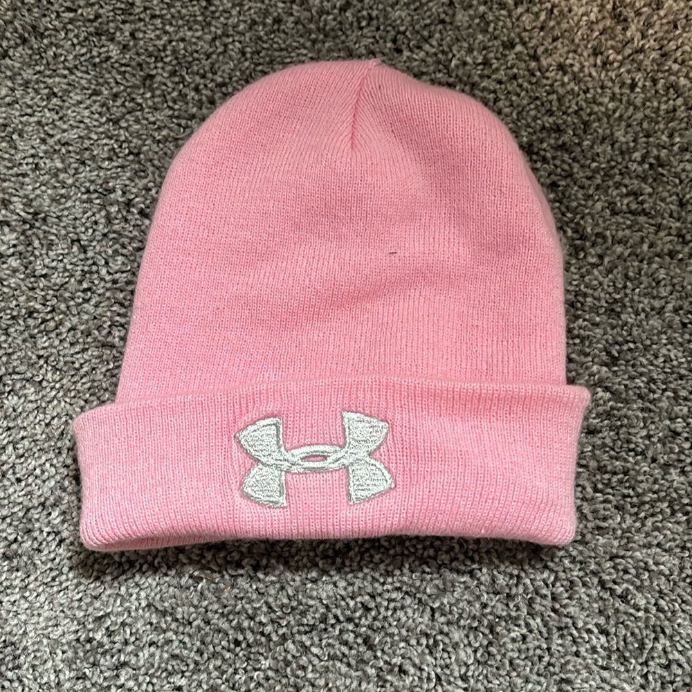 Pink Under Armour Hat Used